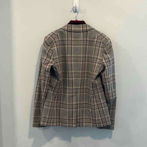 Veronica Beard SET “Steele” plaid blazer 8 + Removable Dickey OS - Picture 6 of 6